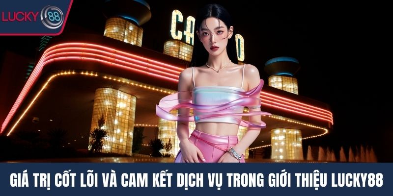Giá trị cốt lõi và cam kết dịch vụ trong giới thiệu Lucky88
